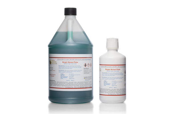 Bright Nickel Plating Solution for Bath or Brush Plating โ Gold