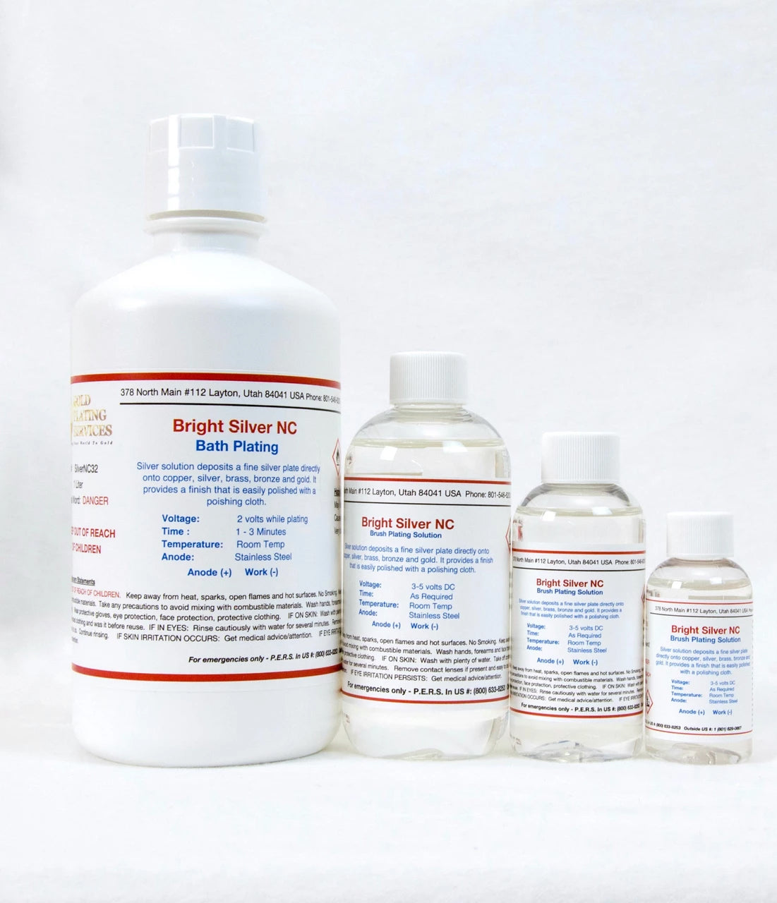 Bright Silver NC - Brush Plating Solution