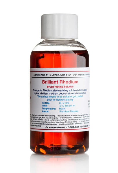 Rhodium Plating Solution Kit