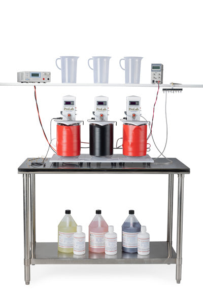3M2: Three Module Gold Plating System - ElectroCleaner, TriVal Acid Gold Strike, & Gold