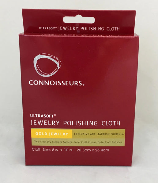 CONNOISSEURS Gold & Silver Jewelry Polishing Cloths (Set of 2) in Dubai -  UAE